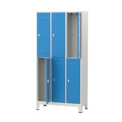 GLS Garaj 6016 Dar Tip Soyunma Dolabı 6 Kapılı