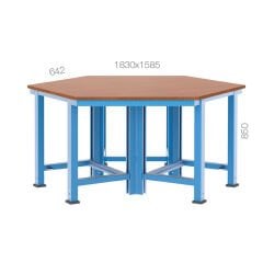 GLS Garaj 3860 Altıgen Çalışma Tezgahı