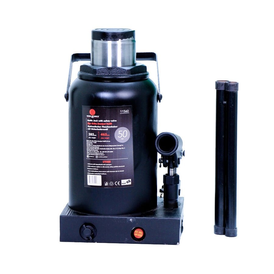 Worldforce 11560 Hidrolik Şişe Kriko 50 Ton