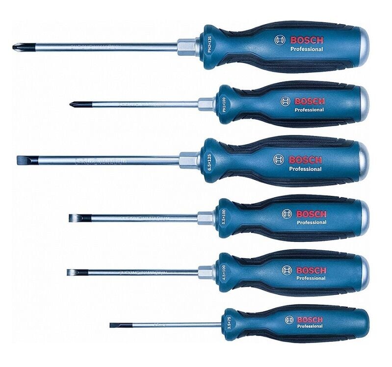 Bosch 1600A016BF Tornavida Seti 6 Parça
