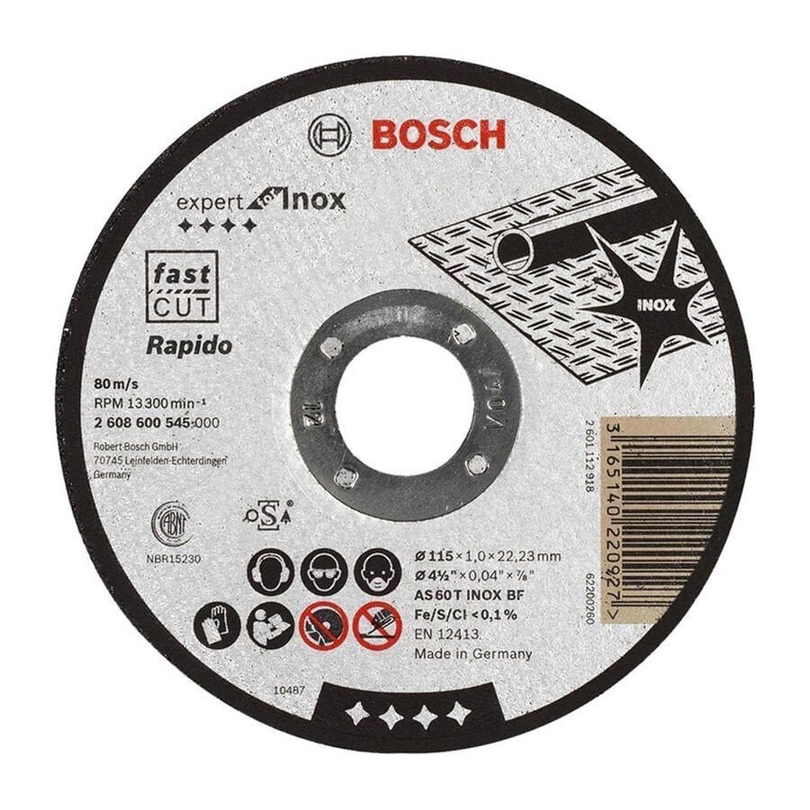 Bosch Expert Inox Kesme Taşı 115x1,0 mm