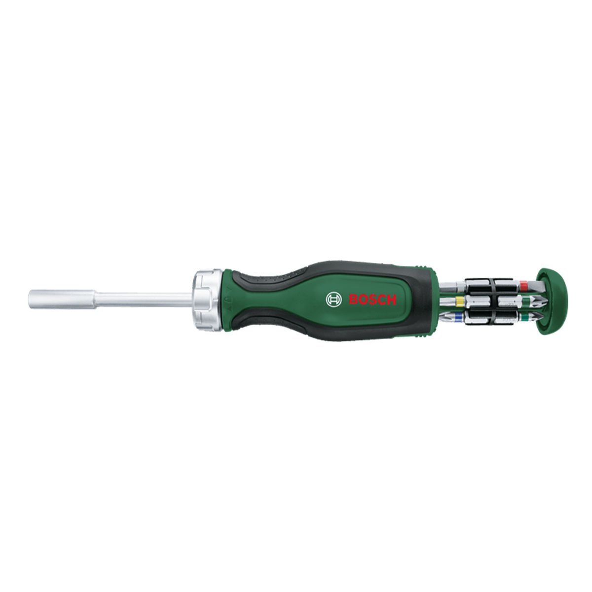 Bosch 1600A027PP 12 Uçlu Cırcırlı Tornavida Uç Hazneli
