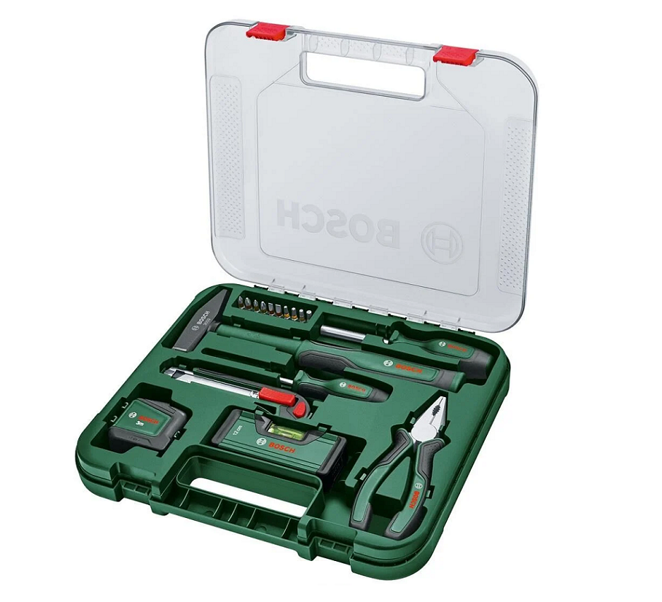 Bosch 1600A02BY5 Universal 17 Parça El Aleti Seti