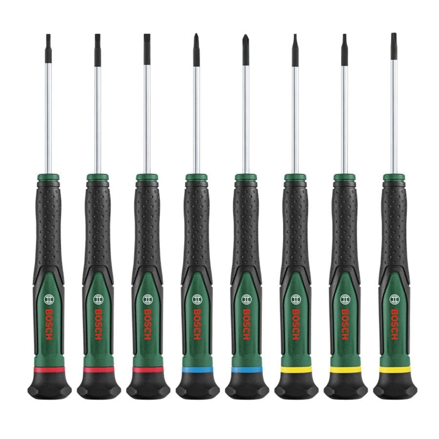Bosch 1600A02Z9M Hassas Tornavida Seti 8 Parça