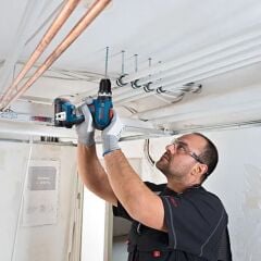 Bosch GSB 18V-65 Akülü Darbeli Delme Vidalama Makinesi 18 Volt 5 Ah