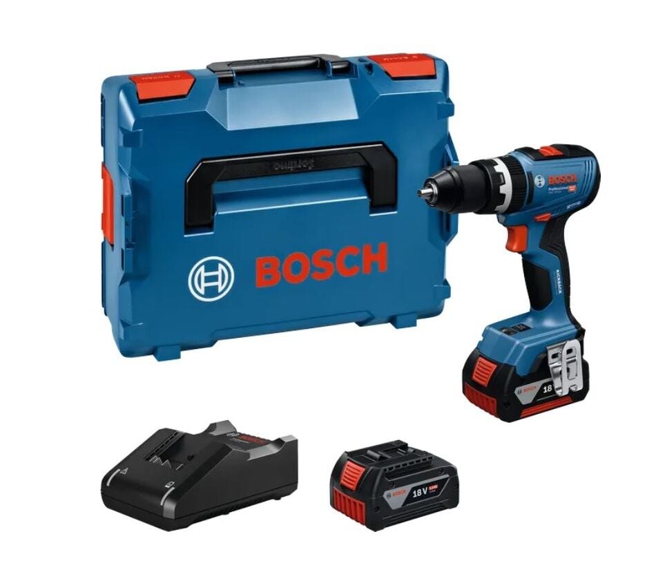 Bosch GSB 18V-65 Akülü Darbeli Delme Vidalama Makinesi 18 Volt 5 Ah