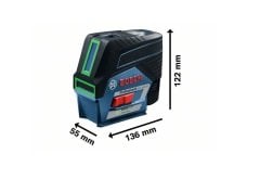 Bosch GCL 2-50 CG Çapraz ve Noktasal Hizalama Lazeri-Kombi Lazer