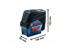 Bosch GCL 2-50 C + BT 150 Çapraz Çizgili Noktasal Hizalama Lazeri