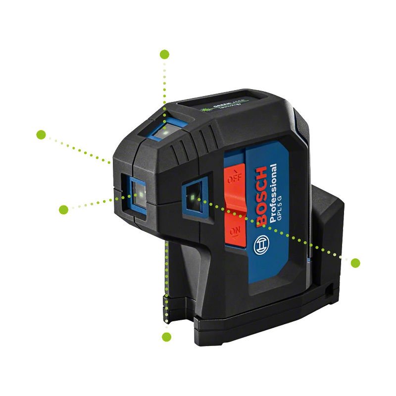 Bosch GPL 5 G Noktasal Hizalama Lazeri 5 Noktalı 30 Mt