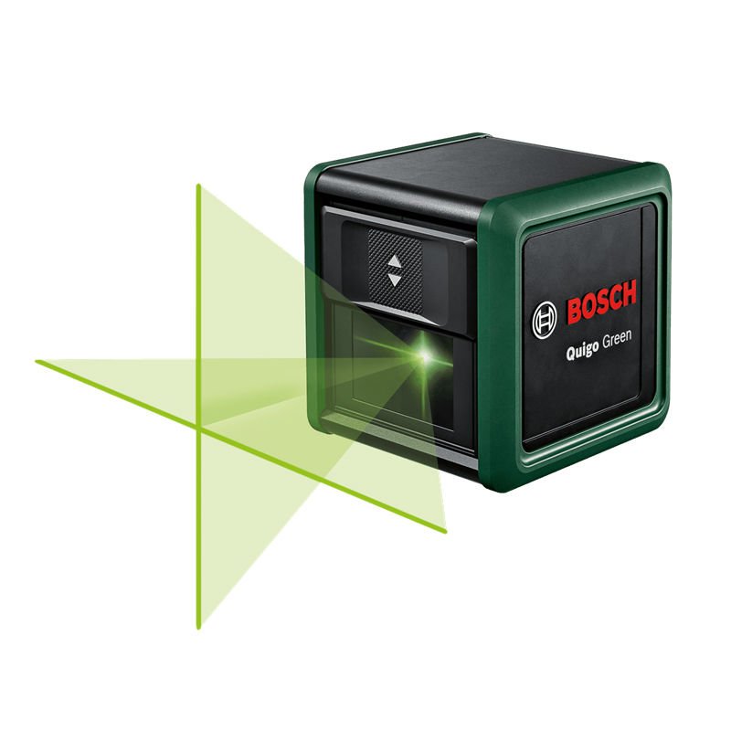 Bosch Quigo Green 2 Çapraz Çizgili Hizalama Lazeri 12 Mt