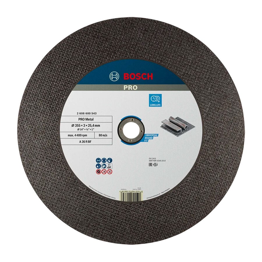 Bosch 2608600543 Pro Metal Kesme Diski 350x25,40x2,8 mm