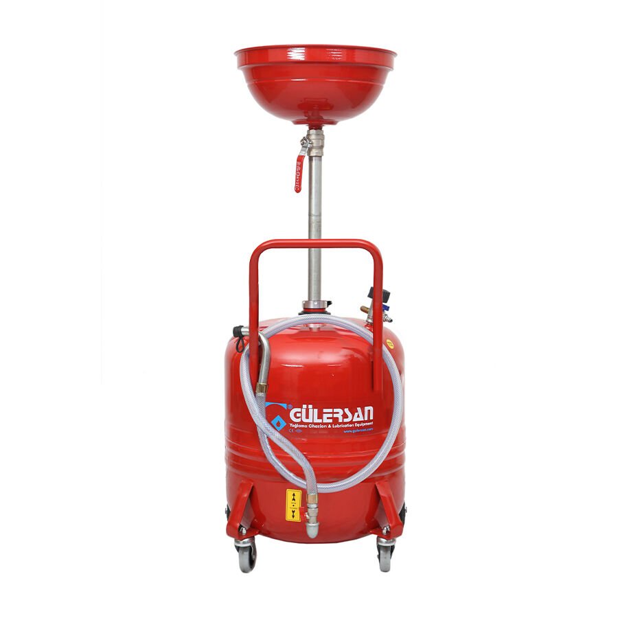 Gülersan 4260 Havalı Yağ Boşaltma Deposu 60 Lt