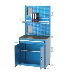 GLS Garaj 6074 Çekmeceli Dosya Raflı Askı Panolu Endüstriyel Dolap