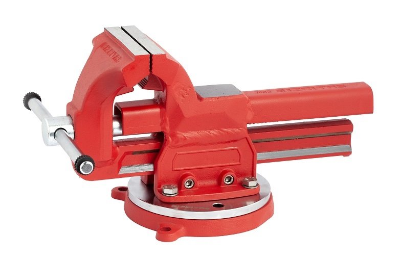 İzeltaş 7400 00 0125 Döner Tablalı Dövme Çelik Mengene 125 mm