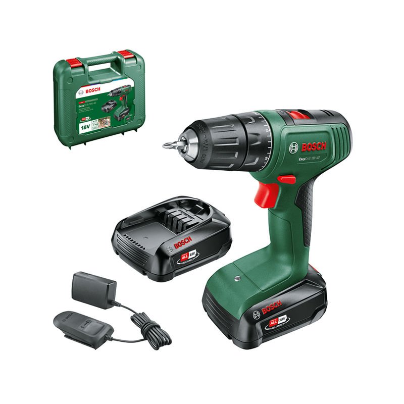 Bosch EasyDrill 18V-40 Akülü Delme Vidalama Makinesi 18V 2 Ah