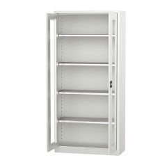 GLS Garaj 6238 5 Raflı Şeffaf Pleksi Kapılı Dosya Dolabı