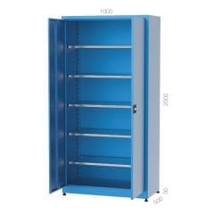 GLS Garaj 6325 5 Raflı Malzeme Dolabı