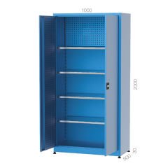 GLS Garaj 6330 4 Raflı Askı Saclı Fonksiyonel Dolap