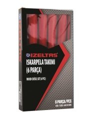İzeltaş 5010 00 8106 Iskarpela Takım 6 Parça