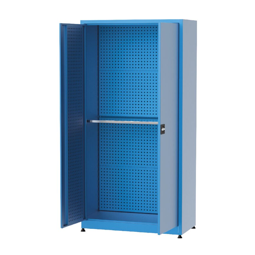 GLS Garaj 6335 Tek Raflı Askı Saclı Fonksiyonel Dolap