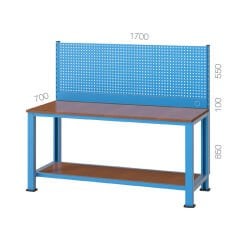 GLS Garaj 3750 Çalışma Tezgahı Askı Panolu