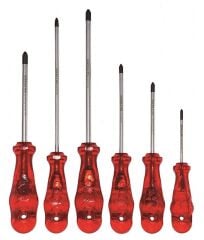 İzeltaş 4120 00 8106 Kraft Seri Yıldız Uçlu Tornavida Seti 6 Parça