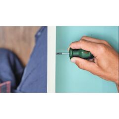 Bosch 1600A032UK Kısa Topaç Tornavida Seti 6 Parça