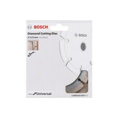 Bosch Eco For Universal Segmanlı Elmas Kesme Diski 115x22,23 mm