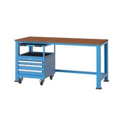 GLS Garaj 3685 Çalışma Tezgahı Raflı Seyyar Arabalı