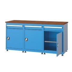 GLS Garaj 3540 Çalışma Tezgahı 3 Çekmeceli