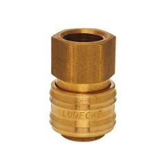 Lüdecke ES38I Stoper Kaplin Hava Hortum 3/8''