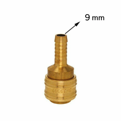 Lüdecke ES10T Stoper Kaplin Hava Hortum 9 mm