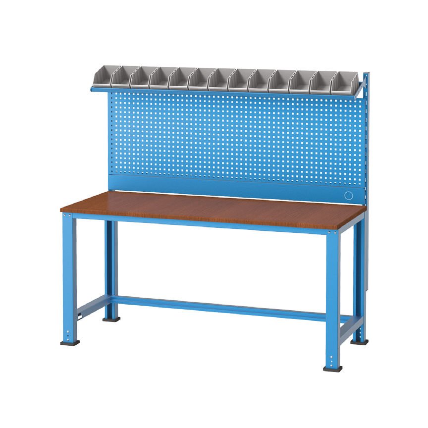 GLS Garaj 3335 Çalışma Tezgahı 13 Avadanlık Kutulu Askı Panolu