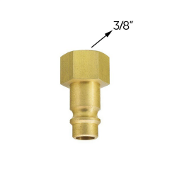 Lüdecke ES38NI Stoper Kaplin Hava Hortum Dişi Uç 3/8''