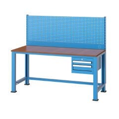 GLS Garaj 3315 Çalışma Tezgahı 2 Çekmeceli Panolu