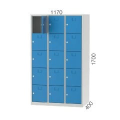 GLS Garaj 6085 Personel Dolabı 15 Kapılı