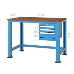 GLS Garaj 3937 3 Çekmeceli Kısa Çalışma Tezgahı