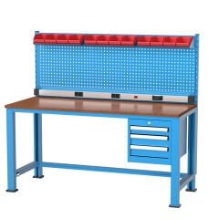 GLS Garaj 3135 Çalışma Tezgahı 3 Çekmeceli Panolu