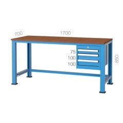 GLS Garaj 3110 Çalışma Tezgahı 3 Çekmeceli