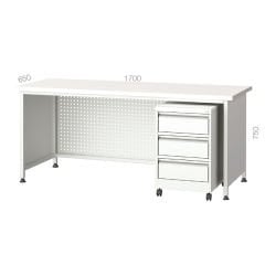 GLS Garaj 3105 Metal 3 Çekmeceli Kesonlu Şef Masası