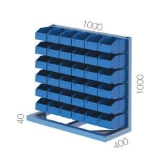 GLS Garaj 4077 36 Kutulu Sabit Tek Yönlü Avadanlık Standı