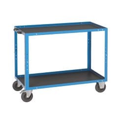 GLS Garaj 8013 Çekmecesiz 2 Katlı Uzun Tip Malzeme Arabası