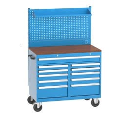 GLS Garaj 8350 11 Çekmeceli Askı Panolu Çalışma Arabası