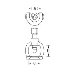 Gedore 1.72/1 Rotil Çektirme 18x35x40 mm