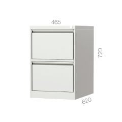 GLS Garaj 6172 Ofis Dolabı 2 Çekmeceli Kartoteks