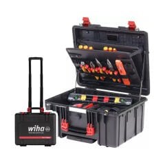 Wiha XL2 45795 Elektrikçi Takım Çantası Tekerlekli 60 Parça