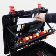 Wiha XL2 45795 Elektrikçi Takım Çantası Tekerlekli 60 Parça