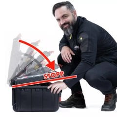 Wiha XL2 45795 Elektrikçi Takım Çantası Tekerlekli 60 Parça