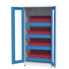 GLS Garaj 2115 CNC Takım Dolabı 2 Adet Pleksi Kapaklı Kilitli