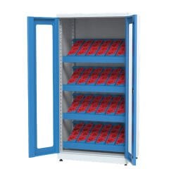 GLS Garaj 2115 CNC Takım Dolabı 2 Adet Pleksi Kapaklı Kilitli